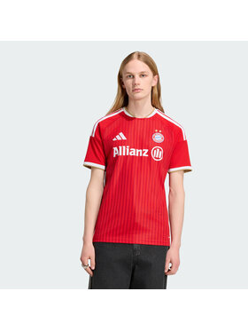adidas adidas Koszulka techniczna 168824 Czerwony Slim Fit
