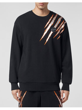 Plein Sport Plein Sport Mikina 14511 Černá Regular Fit