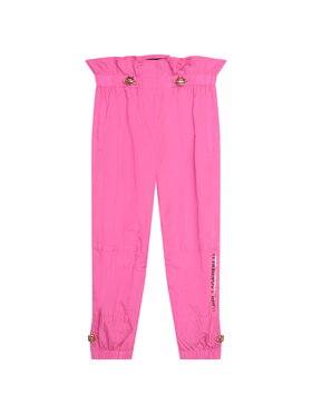 Karl Lagerfeld Kids Karl Lagerfeld Kids Spodnie materiałowe Z14208/473 Różowy Regular Fit