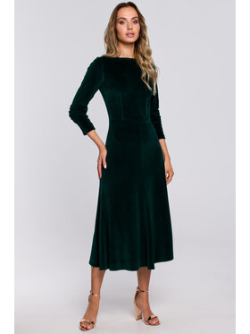 Made of Emotion Made of Emotion Abito da cocktail M557 Verde Custom Fit