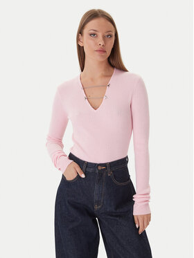 Patrizia Pepe Patrizia Pepe Megztinis 2K0331/K7S0-M555 Rožinė Regular Fit