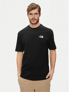 The North Face The North Face T-Shirt Simple Dome NF0A87NR Czarny Oversize