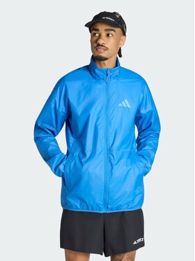 adidas adidas Wiatrówka 162946 Błękitny Regular Fit