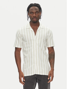 Lindbergh Lindbergh Риза 30-203321 Бежов Relaxed Fit