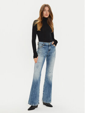 Just Cavalli Jeans Hlače 77PAB513 Modra Flare Fit