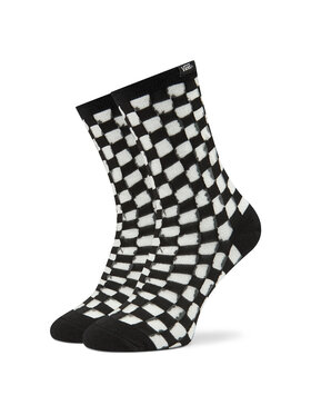 Vans Vans Vysoké dámske ponožky Sheer Check Čierna