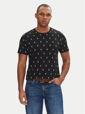 Polo Ralph Lauren Polo Ralph Lauren T-Shirt 714899612005 Czarny Regular Fit