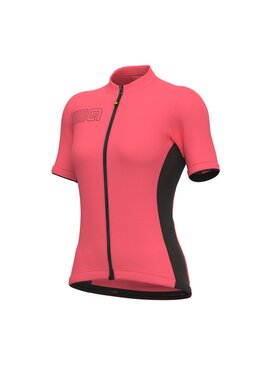 Alé Cycling Alé Cycling Koszulka rowerowa Solid Color Block Różowy Regular Fit
