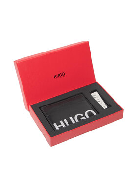 Hugo Hugo Подаръчен комплект Card M Clip 50466002 10221477 01 Черен
