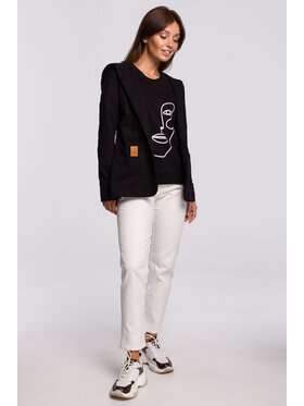 BeWear BeWear Marynarka B180 Czarny Easy Fit