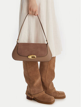 Calvin Klein Calvin Klein Käekott Hardware Brushed Shoulder Bag LV04F3337G Beež