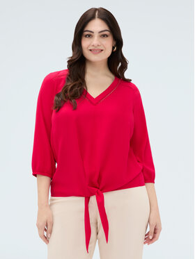 Fiorella Rubino Fiorella Rubino Bluzka 2057T102446N019 Różowy A-Line Fit