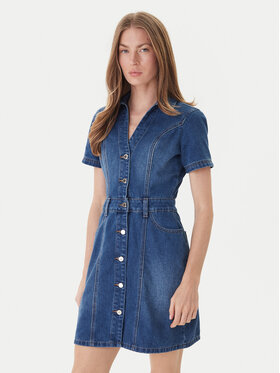 Morgan Morgan Rochie de blugi 241-ROGLA Albastru Regular Fit