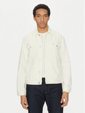 Tommy Hilfiger Tommy Hilfiger Дънково яке MW0MW39212 Екрю Regular Fit