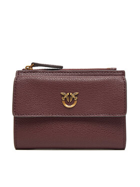 PINKO PINKO Veliki ženski novčanik Compact Wallet AI 25-26 PCPL 103612 A29Q Tamnocrvena