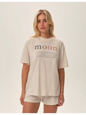 Henderson Henderson Piżama 41888 Beżowy Regular Fit