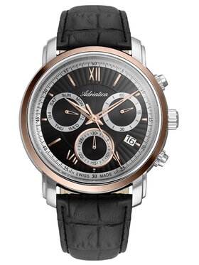 Adriatica Adriatica Hodinky A8193.R266CH Čierna
