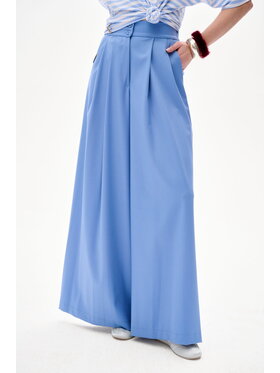 blue shadow blue shadow Spodnie damskie Vida Niebieski Regular Fit