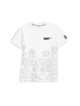 Coccodrillo Coccodrillo T-Shirt WC5143204GBJ Biały Regular Fit
