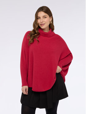 Fiorella Rubino Fiorella Rubino Maglione M056E002042N016 Rosso A-Line Fit