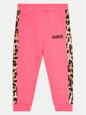 Guess Guess Donji dio trenerke K4BQ12 KAX73 Ružičasta Regular Fit