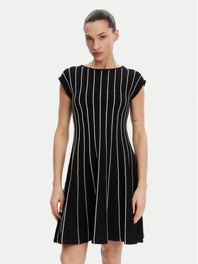 DKNY DKNY Ежедневна рокля DD4J8E21 Черен Regular Fit