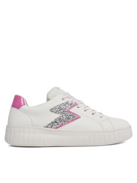 Geox Geox Tenisice J Mikiroshi Girl J45DVA 0BCEW C0563 D Bijela