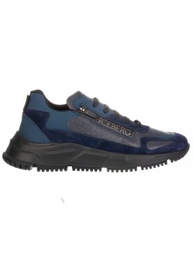Iceberg Iceberg Sneakersy IU16320C COMBO NAVY Granatowy