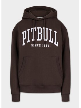 PITBULL PITBULL Bluza NORTON Brązowy Regular Fit