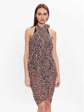 MICHAEL Michael Kors MICHAEL Michael Kors Pareo Wild Cat Cover Up MM9M772 Braun