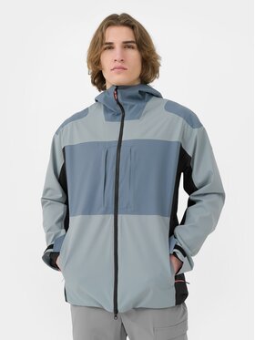 4F 4F Outdoorová bunda 4FSS23TTJAM078-25S Sivá Regular Fit