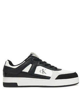 Calvin Klein Jeans Calvin Klein Jeans Sneakers Basket Cup Low Laceup Lth Mix YM0YM01308 Alb