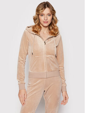 Juicy Couture Juicy Couture Pulóver Robertson JCAP176 Bézs Slim Fit