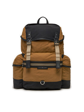 Tommy Hilfiger Tommy Hilfiger Plecak Premium Nylon Backpack AM0AM12494 Brązowy