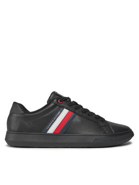 Tommy Hilfiger Tommy Hilfiger Снікерcи Essential Leather Cupsole FM0FM04921 Чорний