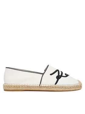 KARL LAGERFELD KARL LAGERFELD Espadryle Kamini KL80123R Biały