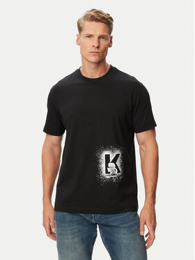 Karl Lagerfeld Jeans Karl Lagerfeld Jeans T-shirt B3M17029 Crna Regular Fit
