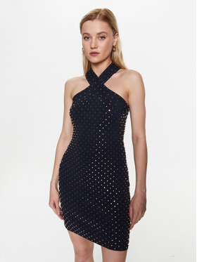 MICHAEL Michael Kors MICHAEL Michael Kors Cocktail obleka MS381MI5EU Mornarsko modra Bodycon Fit