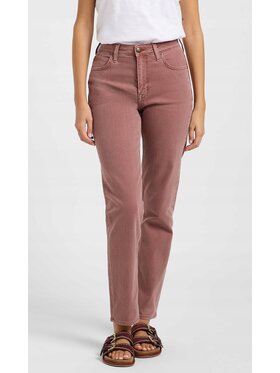 Lee Lee Jeansy Carol Pomarańczowy Mom Fit