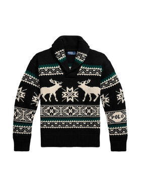 Polo Ralph Lauren Polo Ralph Lauren Džemperis 710982255001 Melns Regular Fit