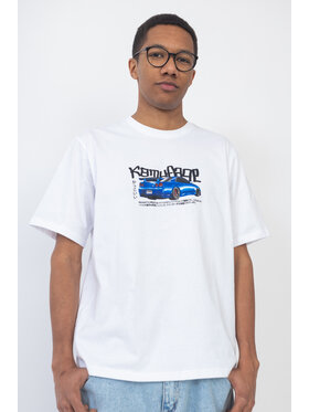 Kamuflage Kamuflage T-Shirt R34 Biały Relaxed Fit