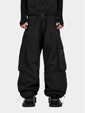 MADE BY SOCIETY MADE BY SOCIETY Spodnie materiałowe Pantaloni RAW - P17773 Czarny Basic Fit