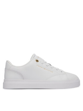 Tommy Hilfiger Tommy Hilfiger Sneakersy Th Feminine Cupsole Leather FW0FW09105 Biały