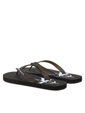 Calvin Klein Jeans Japonke Beach Sandal Monogram Tpu YM0YM00838 Črna