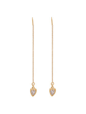 Guess Guess Náušnice JUBE06 364JW Zlatá