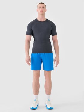 4F 4F Pantaloncini sportivi 4FWSS25TFSHM0911-33S Blu Regular Fit