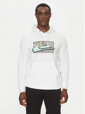 Quiksilver Quiksilver Felpa EQYFT05094 Bianco Regular Fit