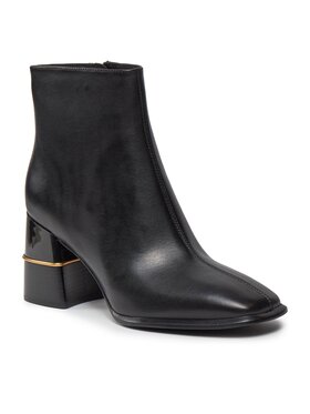 Tory Burch Tory Burch Боти Leather Ankle Boot 75Mm 155490 Черен