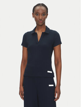 EA7 Emporio Armani EA7 Emporio Armani Polo 7W000490 AF12654 UB102 Granatowy Regular Fit