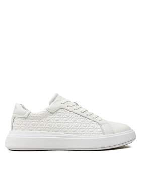 Calvin Klein Calvin Klein Tenisice Low Top Lace Up Lth Mono HM0HM01498 Bijela